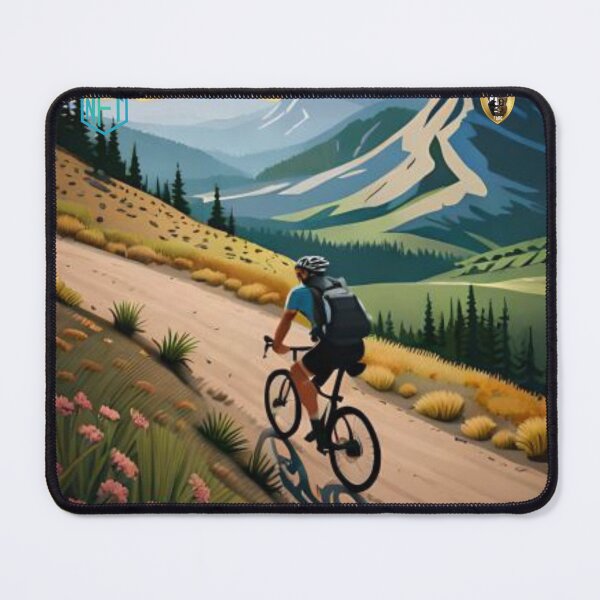 Item preview, Cyclist Commuting on a Dedicated Bike designed and sold by LoFaroShop.