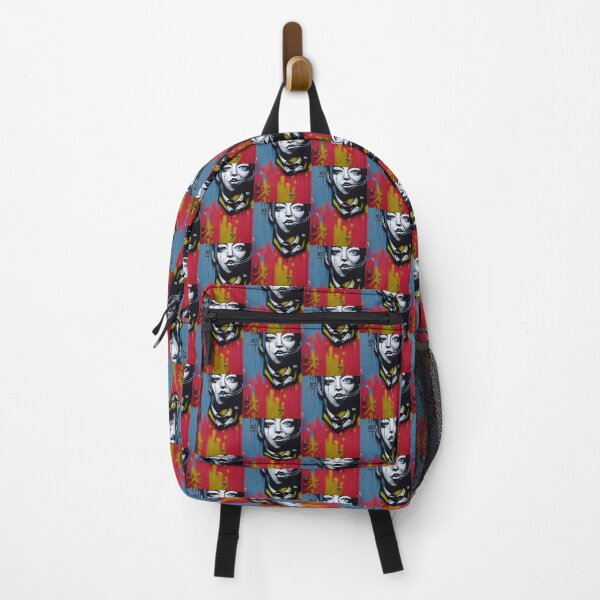 Item preview, Reflective abstract/characters on urban graffiti designed and sold by Piotrek0001.