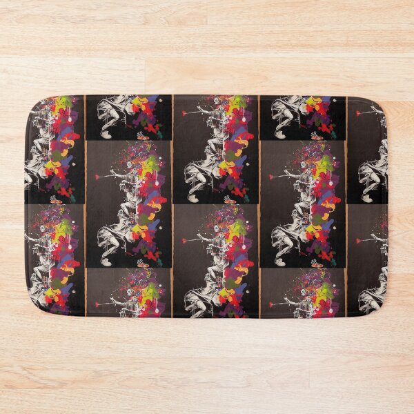 Item preview, Reflective abstract/characters on urban graffiti designed and sold by Piotrek0001.