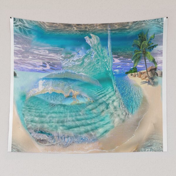 Item preview, sea, beach, day, crystal waves designed and sold by Maria Mihailova.