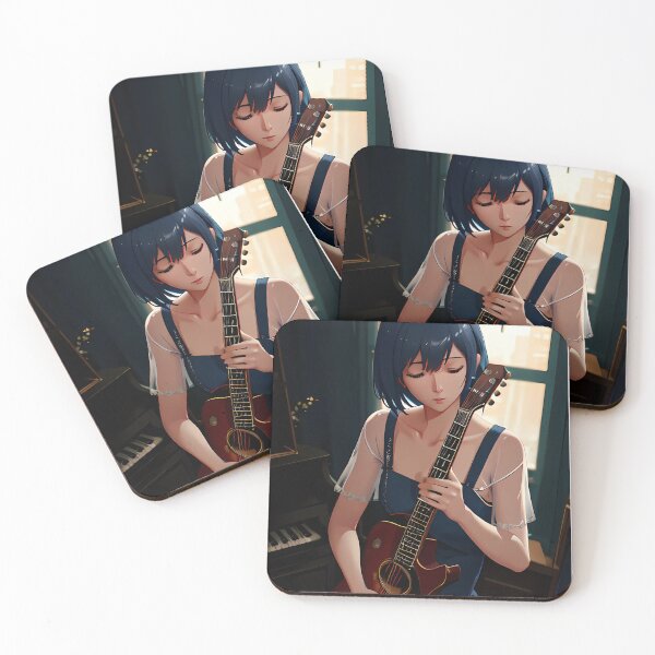 Item preview, The shy guitarist  designed and sold by Incie84.