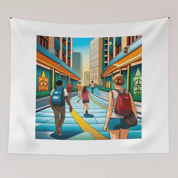 Item preview, Walking Towards a Greener Tomorrow designed and sold by LoFaroShop.