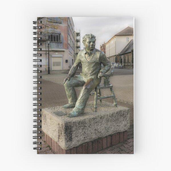 Item preview, Dylan Thomas statue designed and sold by Leighton Collins.