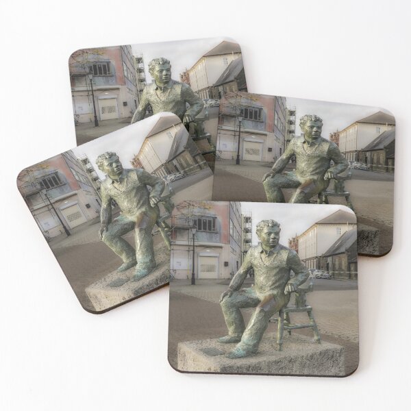 Item preview, Dylan Thomas statue designed and sold by Leighton Collins.