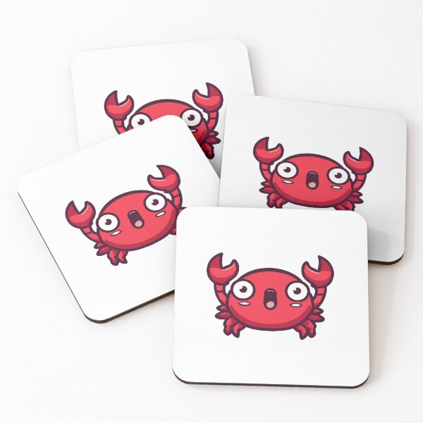 Item preview, Crab Mascot Excited  designed and sold by spyduckz.
