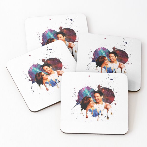 Item preview, Mulder/Scully - Color Dripping designed and sold by XFchemist-Art.