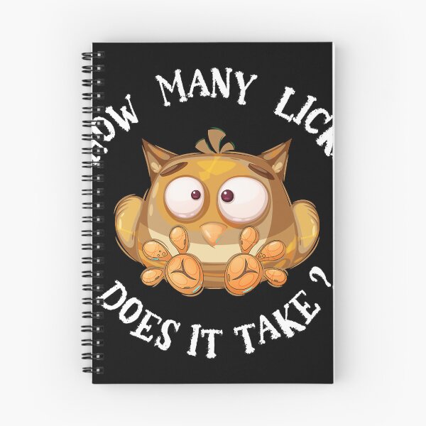 Item preview, Funny Owl How Many Licks Does It Take designed and sold by crookmarx32.