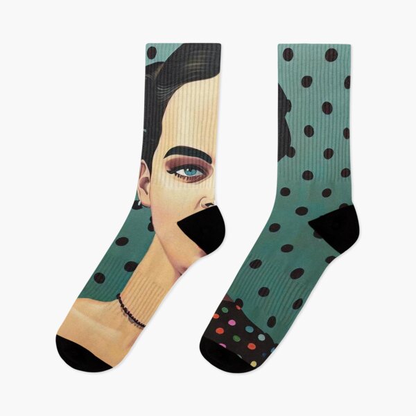 Item preview, Portrait of Frida with dots designed and sold by jsebouvi.