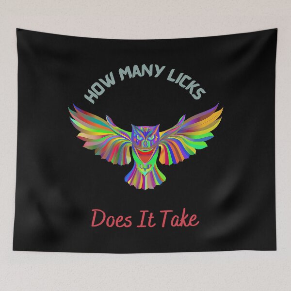 Item preview, How Many Licks Does It Take Vintage Retro    designed and sold by crookmarx32.