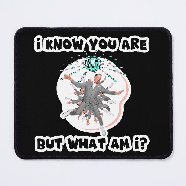 Item preview, I know you are but what am I - Pee-Wees Playhouse - Saturday morning cartoons - Funny Peewee 80s kid - hiney ho designed and sold by originalsusie.