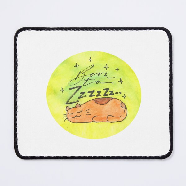 Item preview, Born to Sleep I Funny quotes I Calligraphy handwritten text designed and sold by GreenStem.