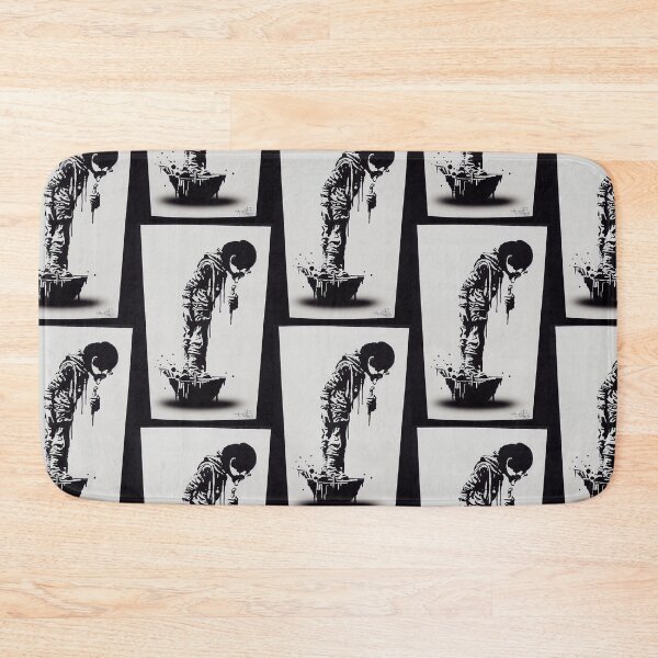Item preview, Reflective abstract/characters on urban graffiti designed and sold by Piotrek0001.