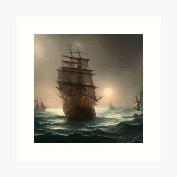 Spanish Galleon Art Print