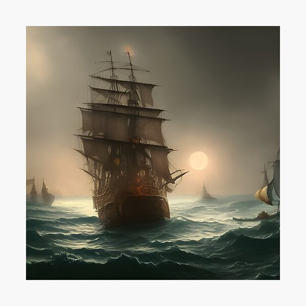 Spanish Galleon Photographic Print