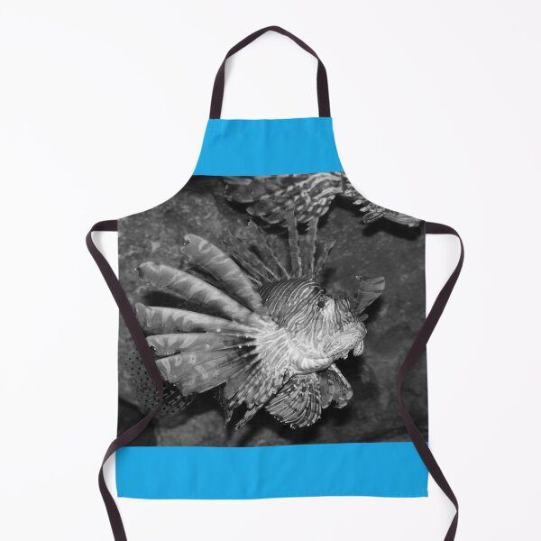 Item preview, Fancy Lion fish nature lovers black and white designed and sold by eddiebarronshop.