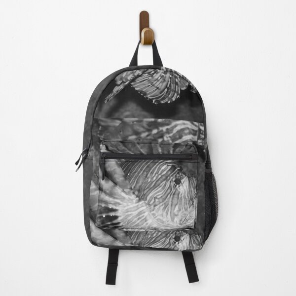 Item preview, Fancy Lion fish nature lovers black and white designed and sold by eddiebarronshop.