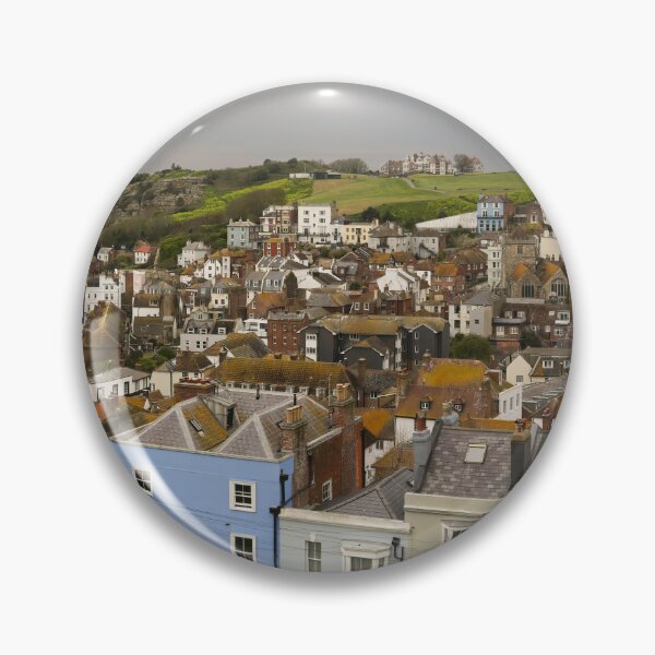 Item preview, Panorama of Hastings Old Town designed and sold by Leighton Collins.