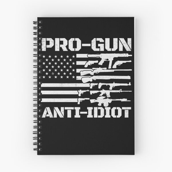 Item preview, Pro Gun Anti Idiot USA Flag Men's Pro Gun Anti Idiot Gear designed and sold by DynamicDesign.