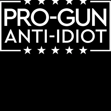Imagen de la obra Pro Gun Anti Idiot Men's Pro Gun Anti Idiot Gear de DynamicDesign