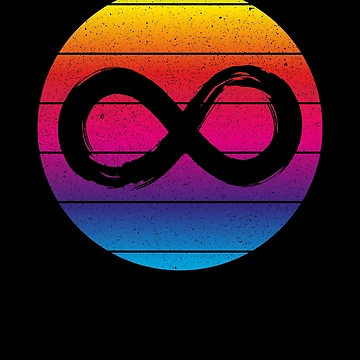 Vorschaubild zum Design Neurodiversity Infinity Sunset Autism Awareness Gear von DynamicDesign