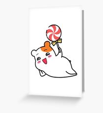 Ebichu candy Greeting Card