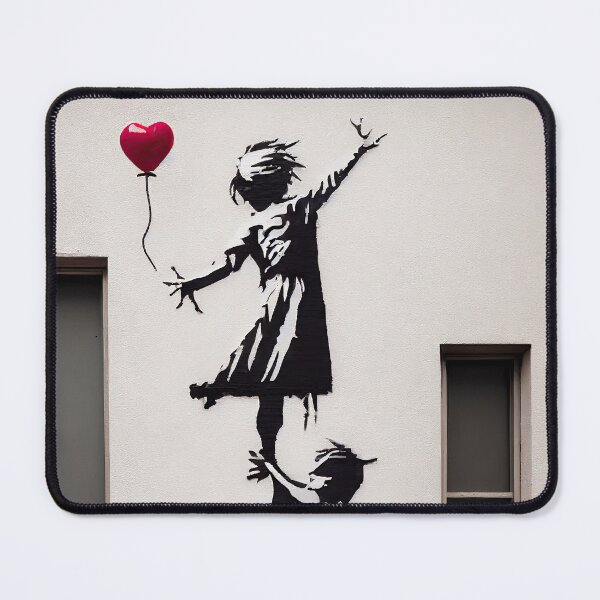 Item preview, Reflective abstract/characters on urban graffiti designed and sold by Piotrek0001.