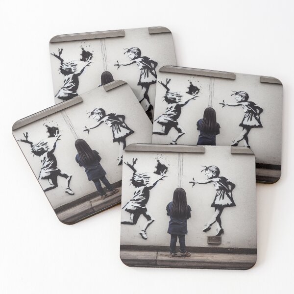 Item preview, Reflective abstract/characters on urban graffiti designed and sold by Piotrek0001.