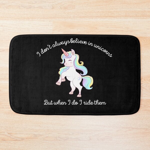 Item preview, I don't always believe in unicorns, but when I do I ride them designed and sold by Loot Locker.