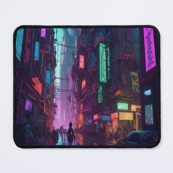 Item preview, Cyberpunk dystopian city vibes designed and sold by shadowartsss.