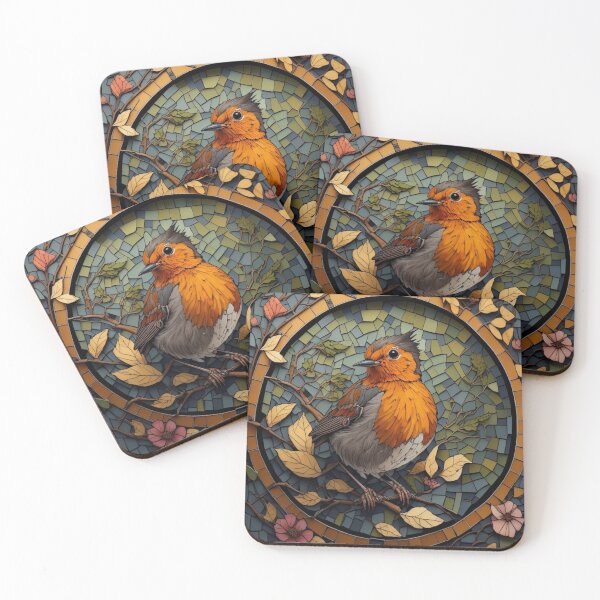 Item preview, Mosaic Robin  designed and sold by Teafortwot42.