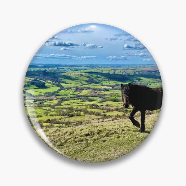 Item preview, Wild horse Brecon frynach Bannau brecheiniog designed and sold by SoulTrekking.