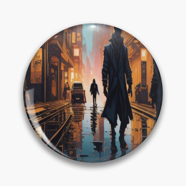 Item preview, Cyberpunk wet and noir street  designed and sold by shadowartsss.