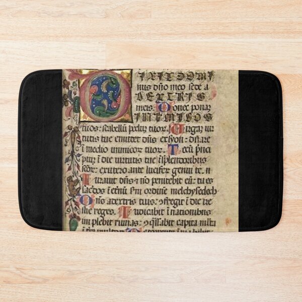 Item preview, Illuminated Manuscript With Elaborate Lettering designed and sold by handymaryloui.
