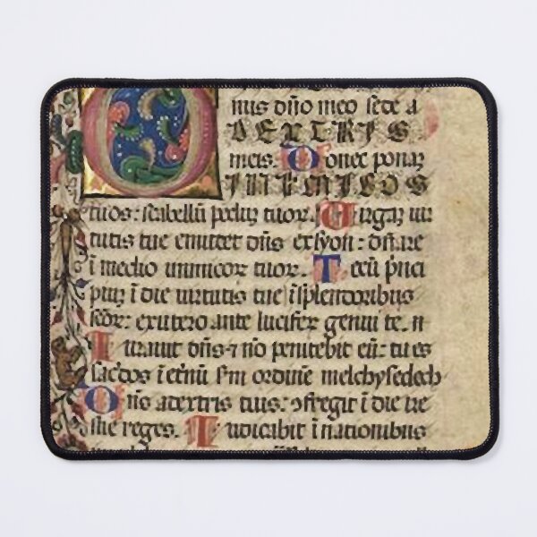 Item preview, Illuminated Manuscript With Elaborate Lettering designed and sold by handymaryloui.