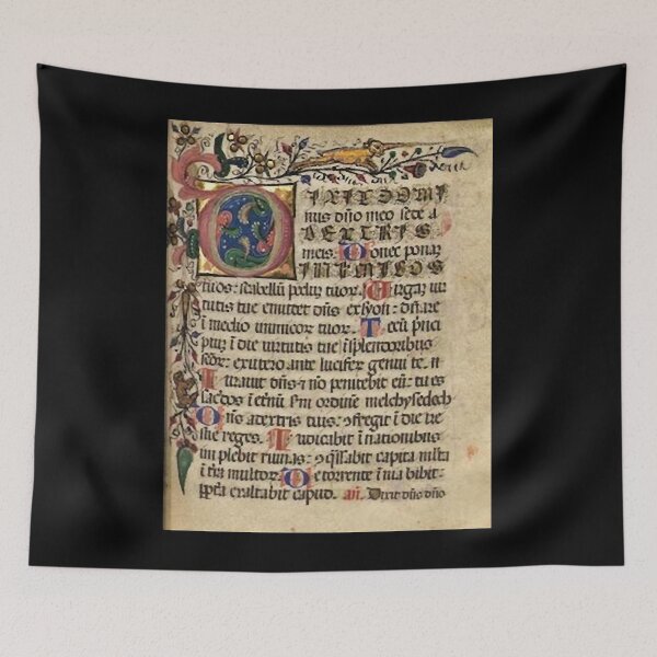 Item preview, Illuminated Manuscript With Elaborate Lettering designed and sold by handymaryloui.