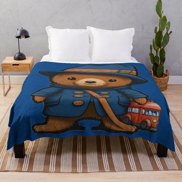 Paddington Bear Throw Blankets for Sale Redbubble