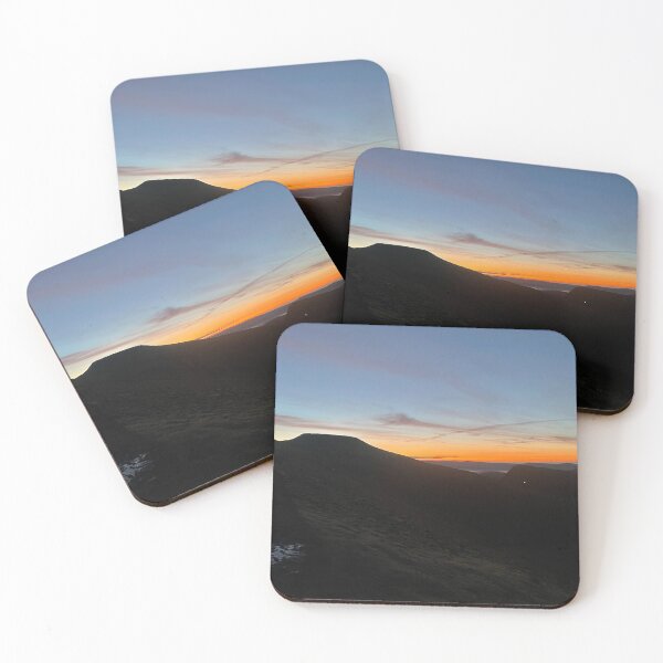 Item preview, Pen y fan sunrise silhouette Bannau brecheiniog Brecon Beacons  designed and sold by SoulTrekking.
