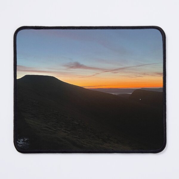 Item preview, Pen y fan sunrise silhouette Bannau brecheiniog Brecon Beacons  designed and sold by SoulTrekking.