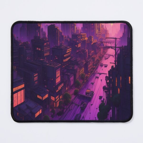 Item preview, Cyberpunk sunset CityView designed and sold by shadowartsss.