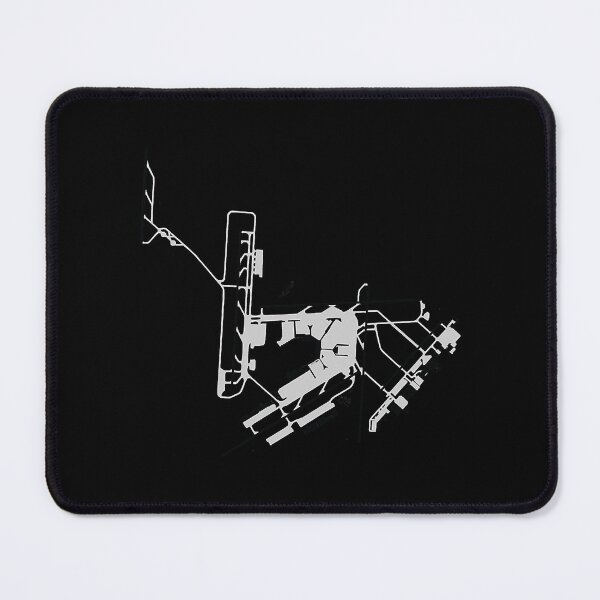 Item preview, Amsterdam Schiphol Airport Map designed and sold by hamlinthora.