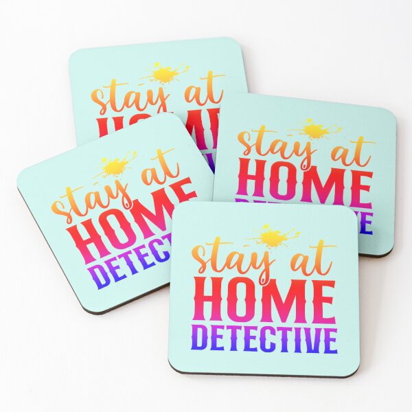 Item preview, Stay At Home Detective. designed and sold by CristalleLisa.