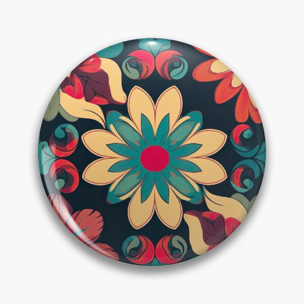 Item preview, a flower pattern designed and sold by visionflyshop.