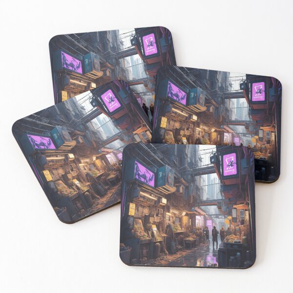 Item preview, Cyberpunk marketplace designed and sold by shadowartsss.