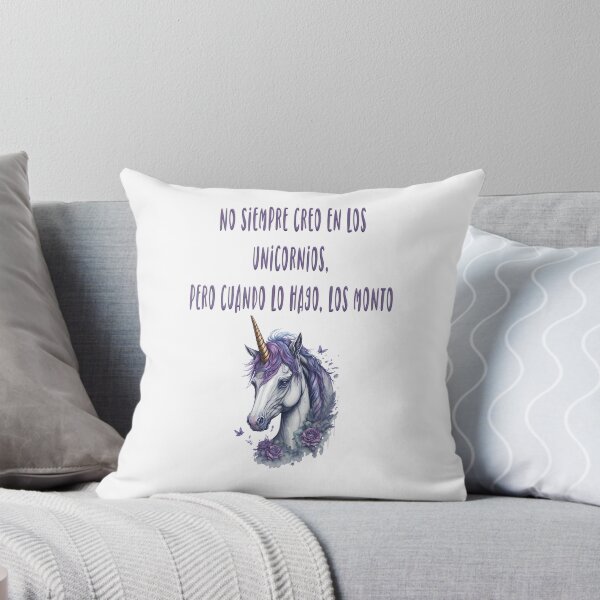 Item preview, No siempre creo en los unicornios, pero cuando lo hago, los monto designed and sold by jkrphoto.
