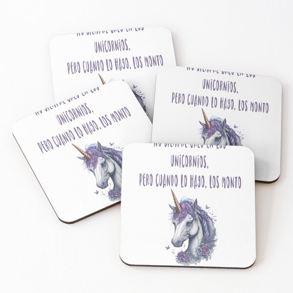 Item preview, No siempre creo en los unicornios, pero cuando lo hago, los monto designed and sold by jkrphoto.