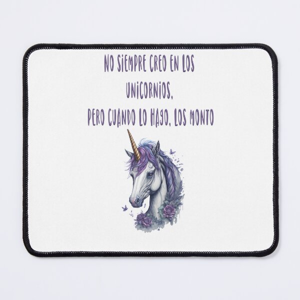 Item preview, No siempre creo en los unicornios, pero cuando lo hago, los monto designed and sold by jkrphoto.