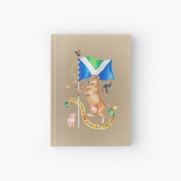 Vegan Coat of Arms by Maria Tiqwah Hardcover Journal