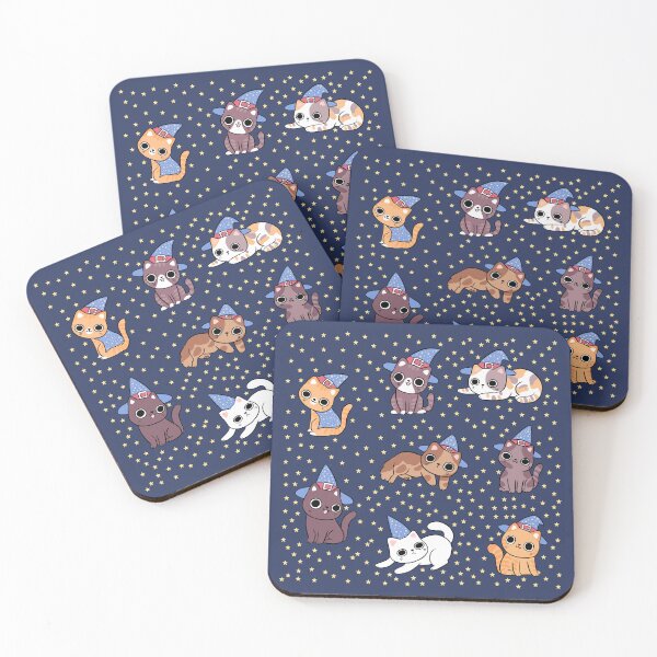 Item preview, Cute magical wizard cats pack  designed and sold by Yarafantasyart.