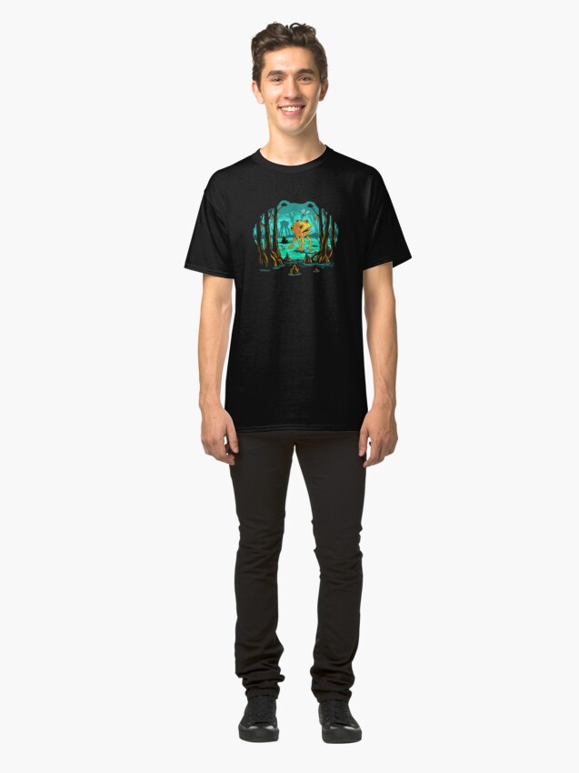 Alternate view of Magical Mutant Frog Swamp Classic T-Shirt