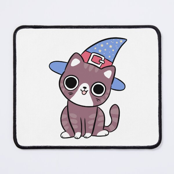 Item preview, Cute cartoon wizard cat  designed and sold by Yarafantasyart.